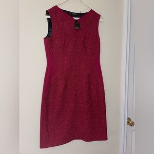Burgundy formal dress
